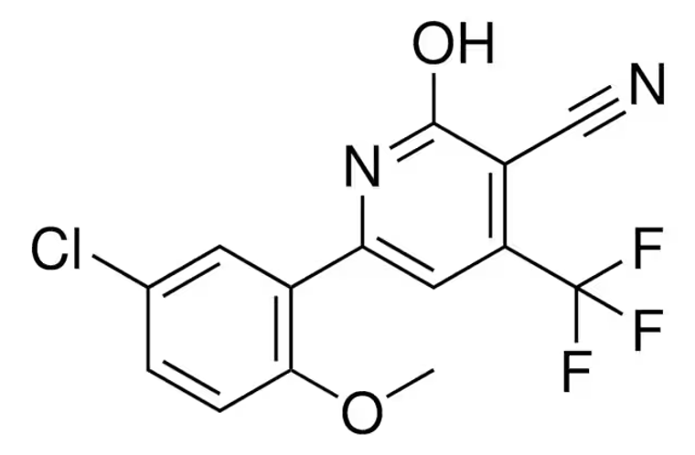 6-(5-Chloro-2-methoxyphenyl)-4-(trifluoromethyl)-2-hydroxypyridine-3-carbonitrile, 1 g (JRD1405-1G)