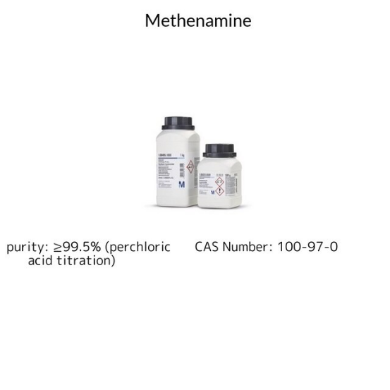 Methenamine, 1 X 500 g (1043430500)