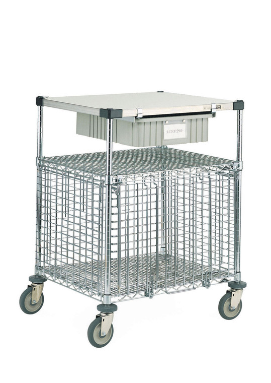 Metro™ SECMLAB Super Erecta® Lab Security Cart