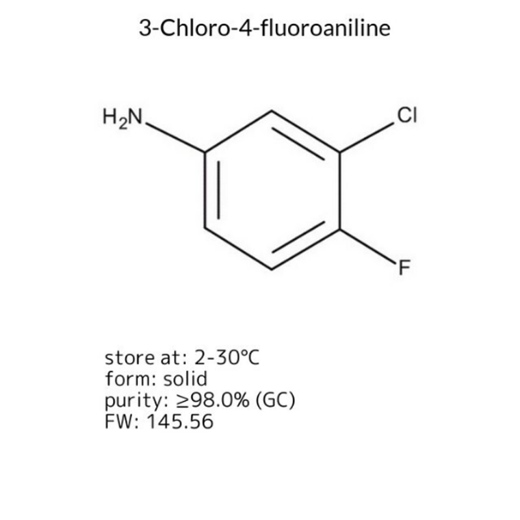 3-Chloro-4-fluoroaniline, 25 g (8187520025)