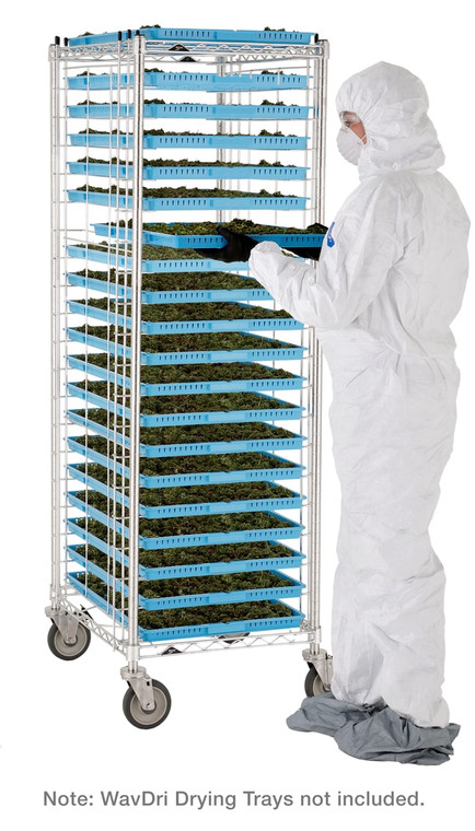 Metro™ RE3S Stainless Steel End-Load Wire Tray Rack, 3" Slide Spacing