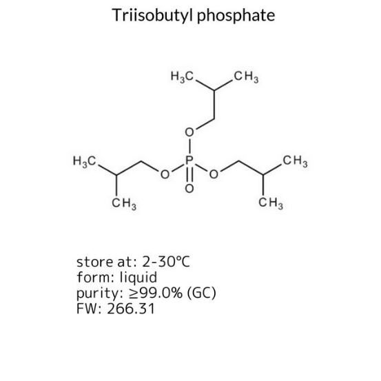 Triisobutyl phosphate, 1 X 100 mL (8186060100)
