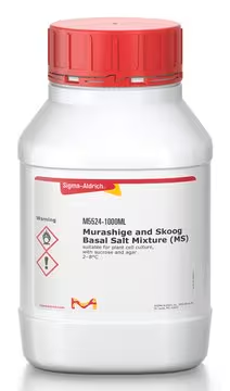 Murashige and Skoog Basal Salt Mixture (MS), 1 X 1 L (M5524-1L)