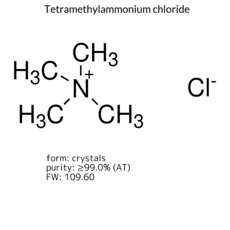 Tetramethylammonium chloride, 1 X 250 g (74202-250G-F)