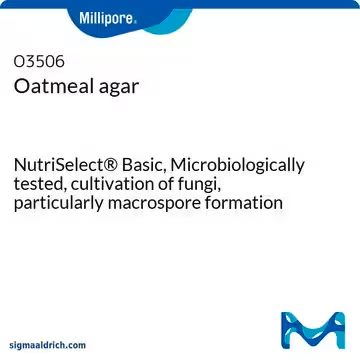 Oatmeal agar, 1 X 250 g (O3506-250G)