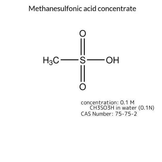 Methanesulfonic acid concentrate, 1 X 1 L (55517-1L)