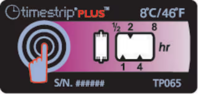 Timestrip Plus™ 8 °C, 500 ea (08168-500EA)