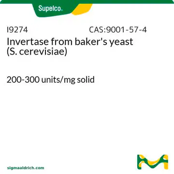 Invertase from baker’s yeast (S. cerevisiae), 1 X 100 mg (I9274-100MG)