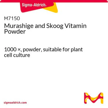 Murashige and Skoog Vitamin Powder, 1 X 100 mL (M7150-100ML)