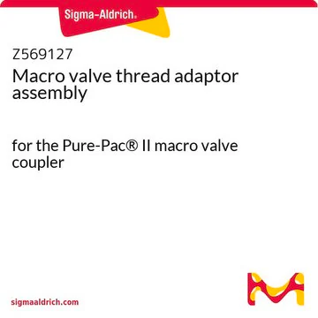 Macro valve thread adaptor assembly, 1 ea (Z569127-1EA)