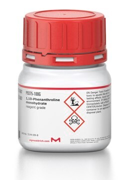 1,10-Phenanthroline monohydrate, 1 X 25 g (P9375-25G)