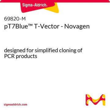 pT7Blue™ T-Vector - Novagen, 1 X 1 kit (69820-3)