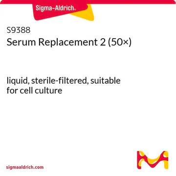 Serum Replacement 2 (50×), 1 X 10 mL (S9388-10ML)