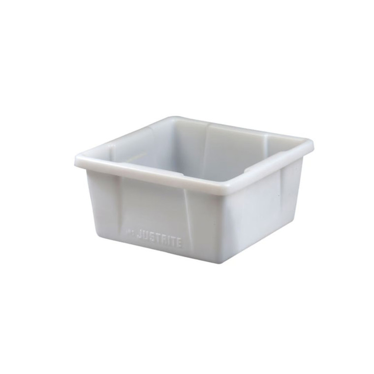HPLC Can Spill Basin, Polyethylene, Translucent, 5 Gallon
