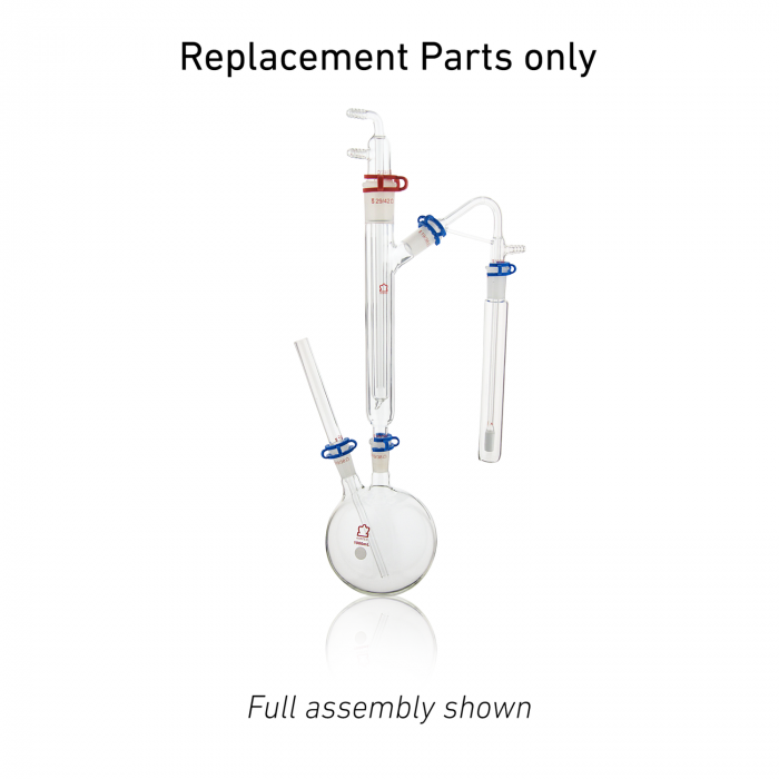 KIMBLE® KONTES® Cyanide Distillation Apparatus, Dispersion Tube, 10-15 micron porosity, 19/38 Lower and Side Joints, 1/Case