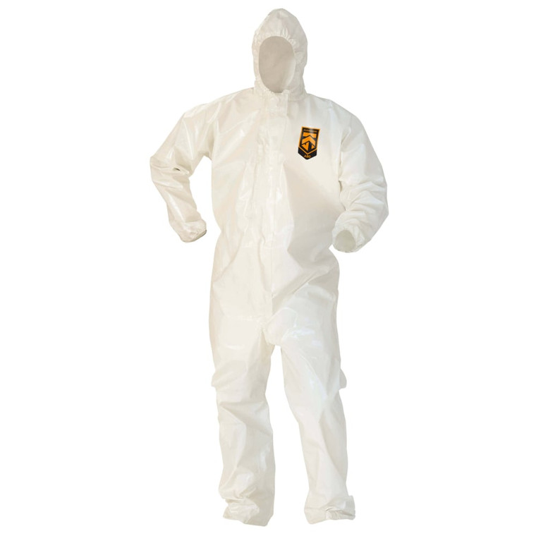 Kimberly-Clark® KleenGuard™A80 Chemical Permeation and Jet Liquid Protection Coveralls