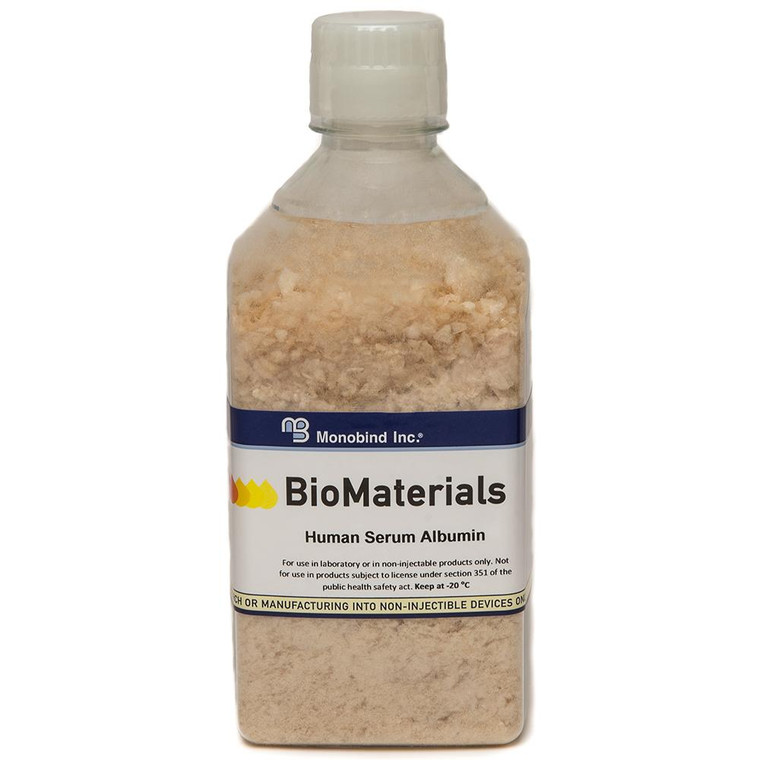 Monobind® Human Albumin Dried, Low Steroid Reagent Grade - 100g