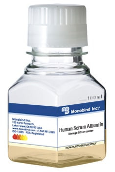 Monobind® Human Albumin Liquid, 25% Low Folate & B12 Reagent Grade - 100 ml/ 25 g