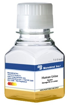 Monobind® Drug-Free Human Urine, Raw & Pooled - 500 ml