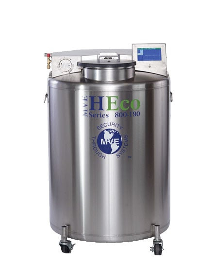 MVE® HEco 815P-190 LN2 Freezer w/ Full Auto Fill & Gas Bypass