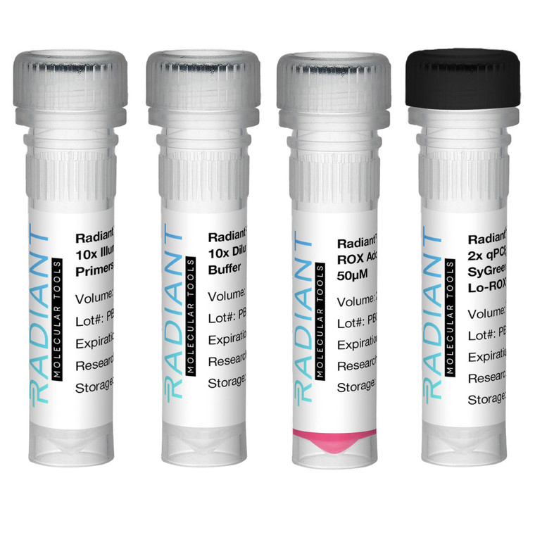 Radiant™ Library Quant Kit for Illumina® Separate-ROX, w/ Standards, Primers & Buffer - image 1