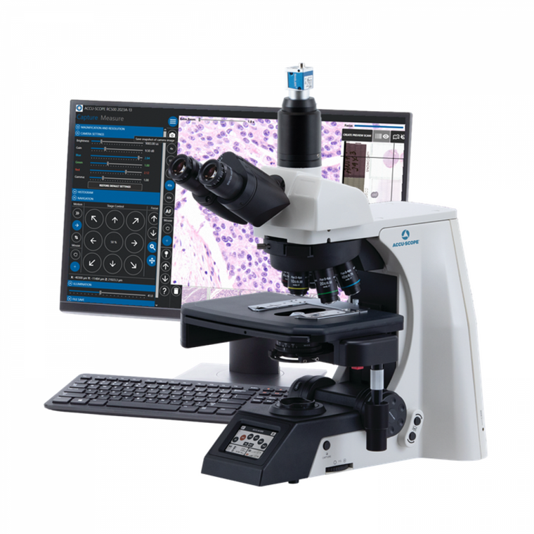 Accu-Scope® RC500, Remote Collaboration Microscope System