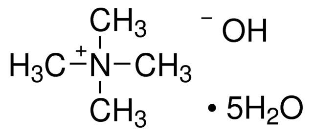Tetramethylammonium hydroxide, pentahydrate