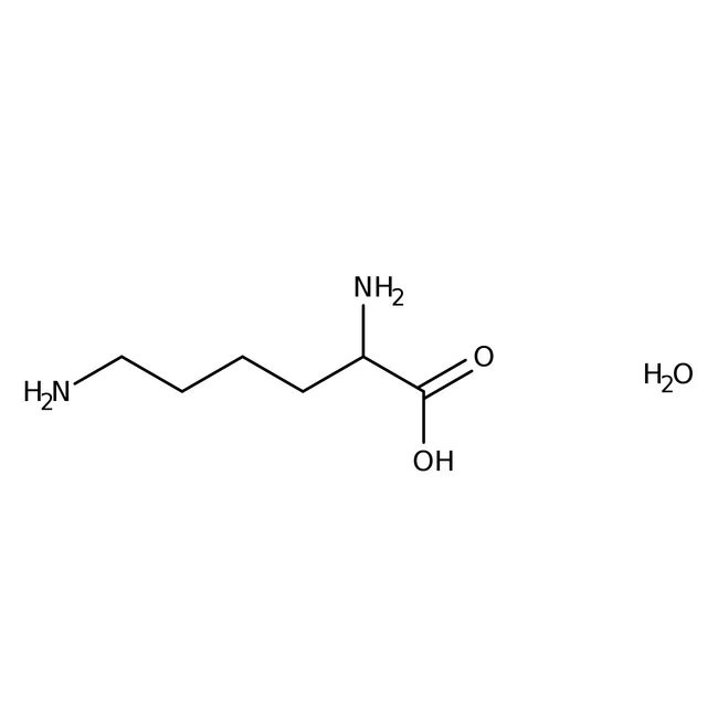 L-Lysine monohydrate, cell culture reagent, 100 G