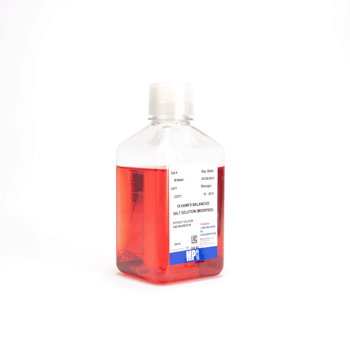 1X Hanks' Balanced Salts (modified), w/o Mg and Ca, 500 ML