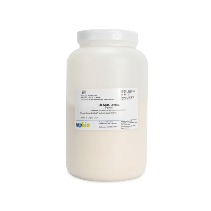 LB Agar, Lennox (powder), 1 KG
