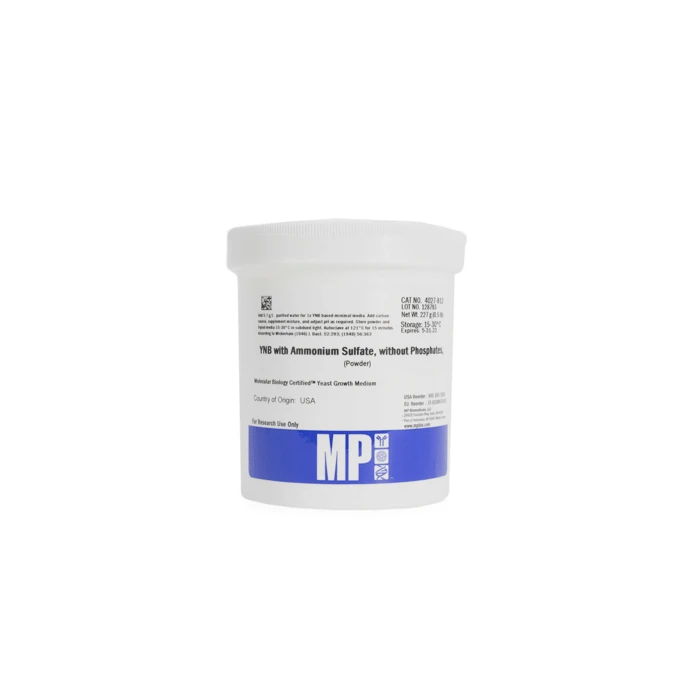 YNB w ammonium sulfate, w/o phosphates, NaCl, 227 G