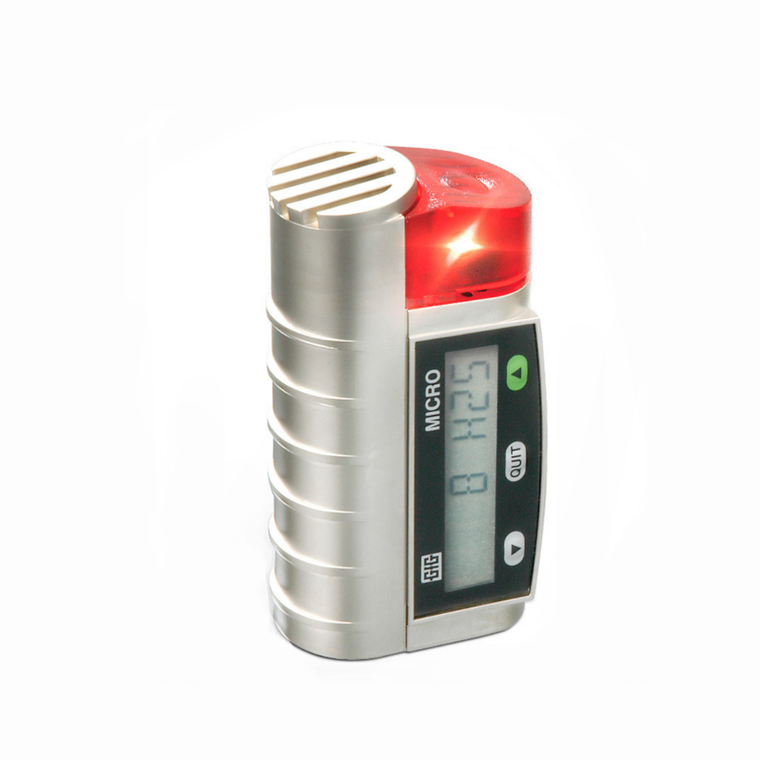 GfG®​​ Micro IV Single Gas Detector (1418-022) - Oxygen (O2) - Instrument Only / 0.1% vol. Res. / 0 - 25% vol. Range