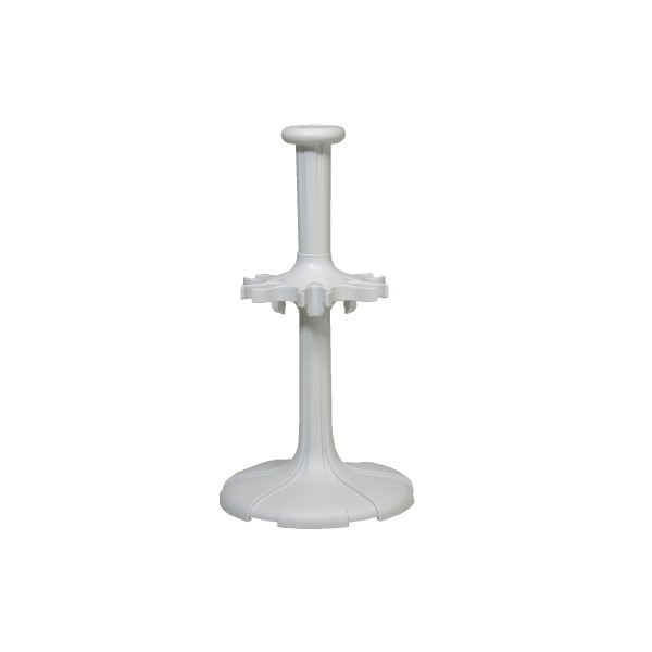 Pipette Carousel Rack / Stand with weighted base, rotating, universal fit, holds 6 Pipettors, /ea - Image 1