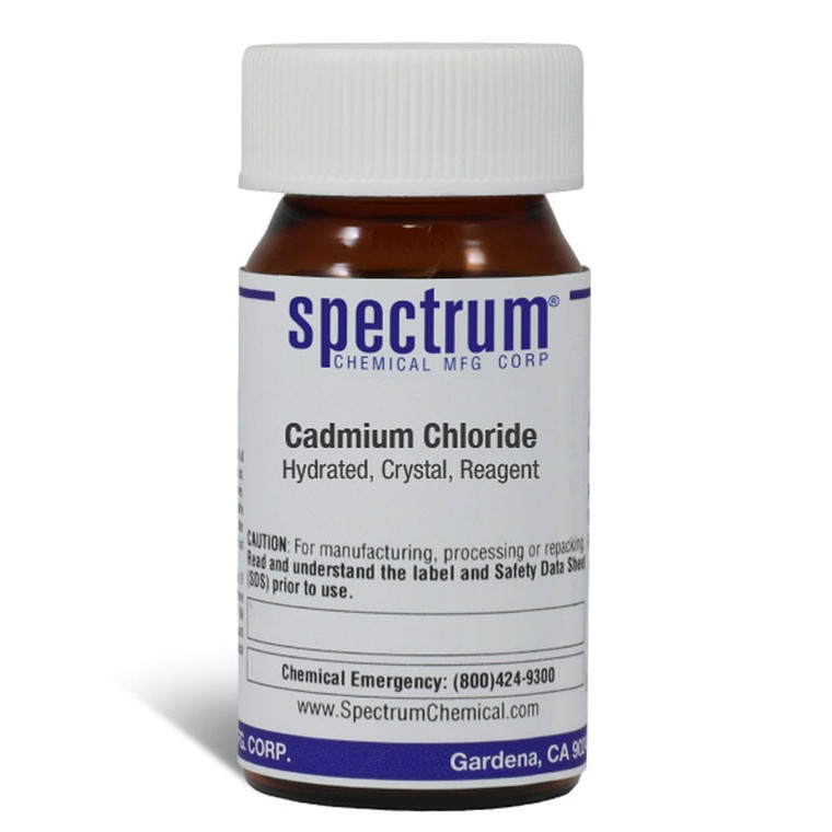 Cadmium Chloride, Hydrated, Crystal, Reagent | Spectrum Chemical®​​