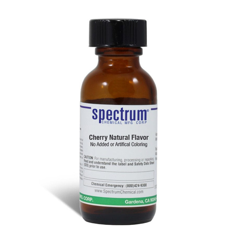 Cherry Natural Flavor, No Added or Artificial Coloring | Spectrum Chemical®