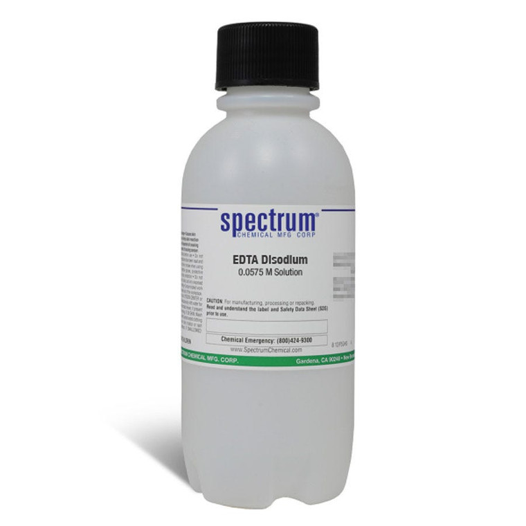 EDTA Disodium, 0.0575 M Solution | Spectrum Chemical®