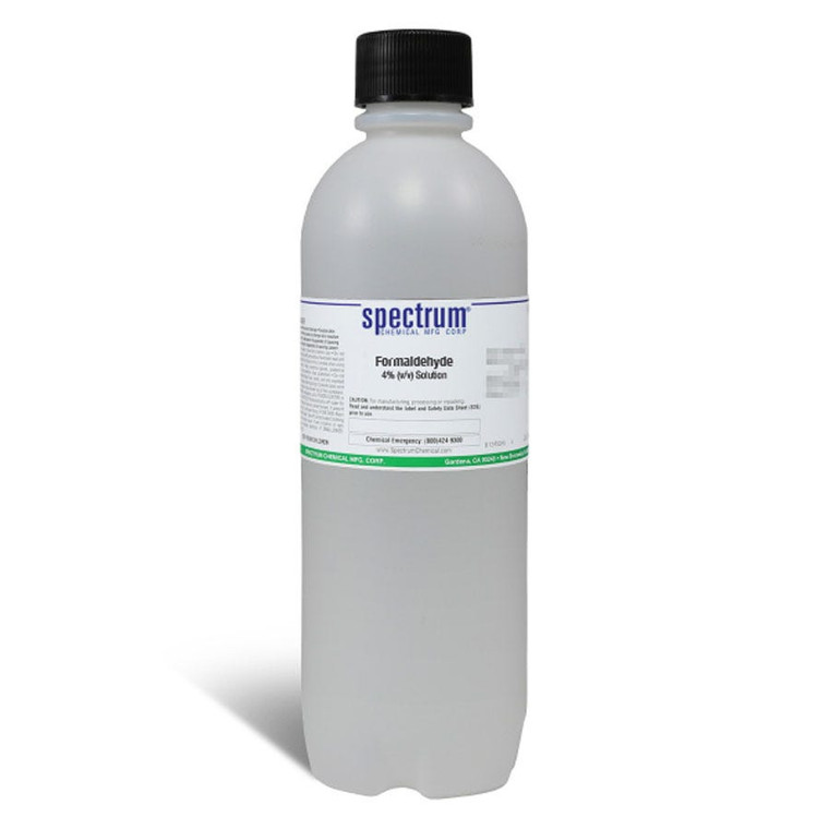 Formaldehyde, 4 Percent (v/v) Solution, 1L | Spectrum Chemical®​​