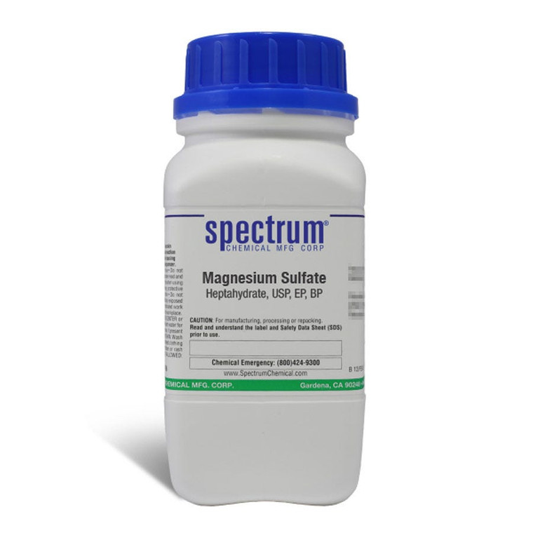 Magnesium Sulfate, Heptahydrate, USP, EP, BP | Spectrum Chemical®​​