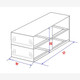 Upright Freezer Drawer Rack for 96 Deep-Well Microtiter Boxes; 4 x 5 Configuration, 20 Box Capacity