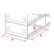 Upright Freezer Drawer Rack for 96 Deep-Well Microtiter Boxes; 7 x 5 Configuration, 35 Box Capacity