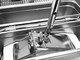 Berkshire BCR® All-in-One Stainless Steel Mop Cart Set, 1/Case