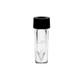 1mL Clear Glass 13x41mm High Recovery Vial with Graduations 13-425 Screw Thread., 100/Pk