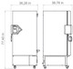 Binder® Model UF V 500, Ultra-low Temperature Freezers with Climate-Neutral Refrigerants, 16.8 Cu Ft (477 L), 120V