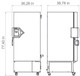 Binder® Model UF V 500, Ultra-low Temperature Freezers with Climate-Neutral Refrigerants, 16.8 Cu Ft (477 L), 208V