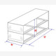 Upright Freezer Rack for 25-Place Slide Boxes, 3 x 5 Configuration, 15 Box Capacity