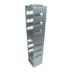Aluminum Freezer Racks for 3" Standard Boxes, Vertical Configuration, 9 Box Capacity