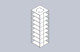 Aluminum Freezer Racks for 2" Standard Boxes, Vertical Configuration, 8 Box Capacity