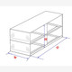 Upright Freezer Drawer Rack for 0.2mL Tube 96-Well PCR Boxes, 6 x 3 configuration, 18 Box Capacity