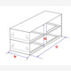 Upright Freezer Drawer Rack for 0.2mL Tube 96-Well PCR Boxes, 7 x 2 configuration, 14 Box Capacity