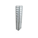 Stainless Steel Vertical Rack for SBS formatted boxes, Holds 15 boxes